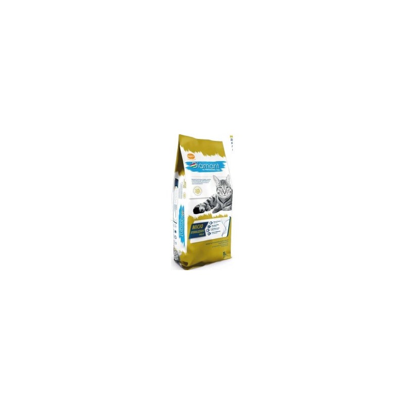 Diamant chat sterilise au poulet 15 kg
