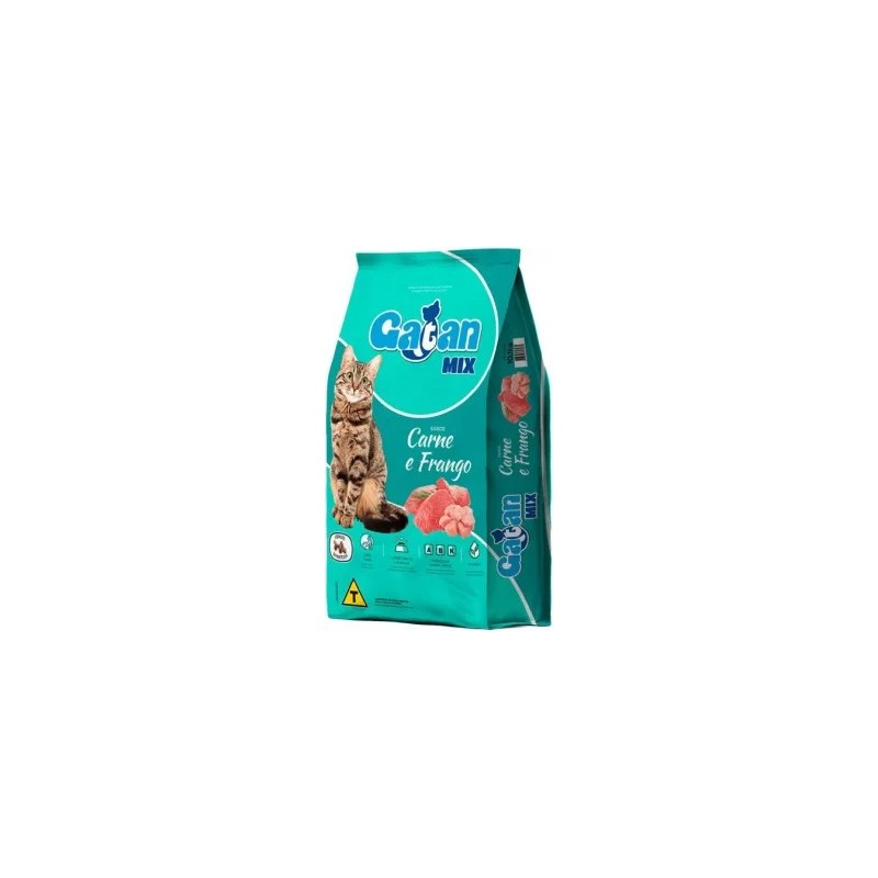 Gatan mix pour chat au poulet et viande 20 kg