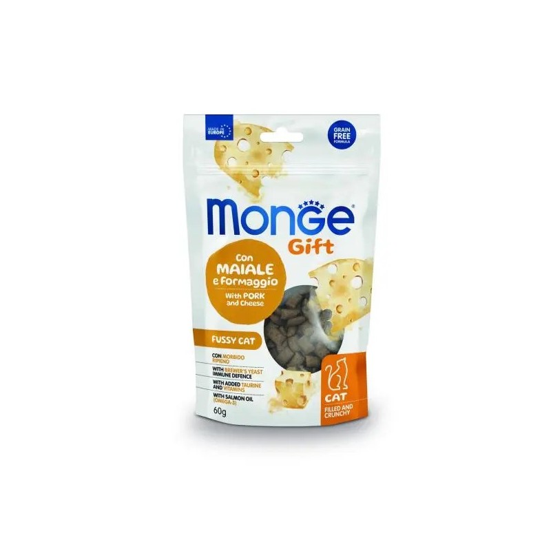 Monge friandise pour chat exigeant au fromage 60 g