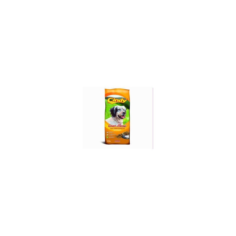 Cindy Grande Menu croquettes chien au poulet 20 kg