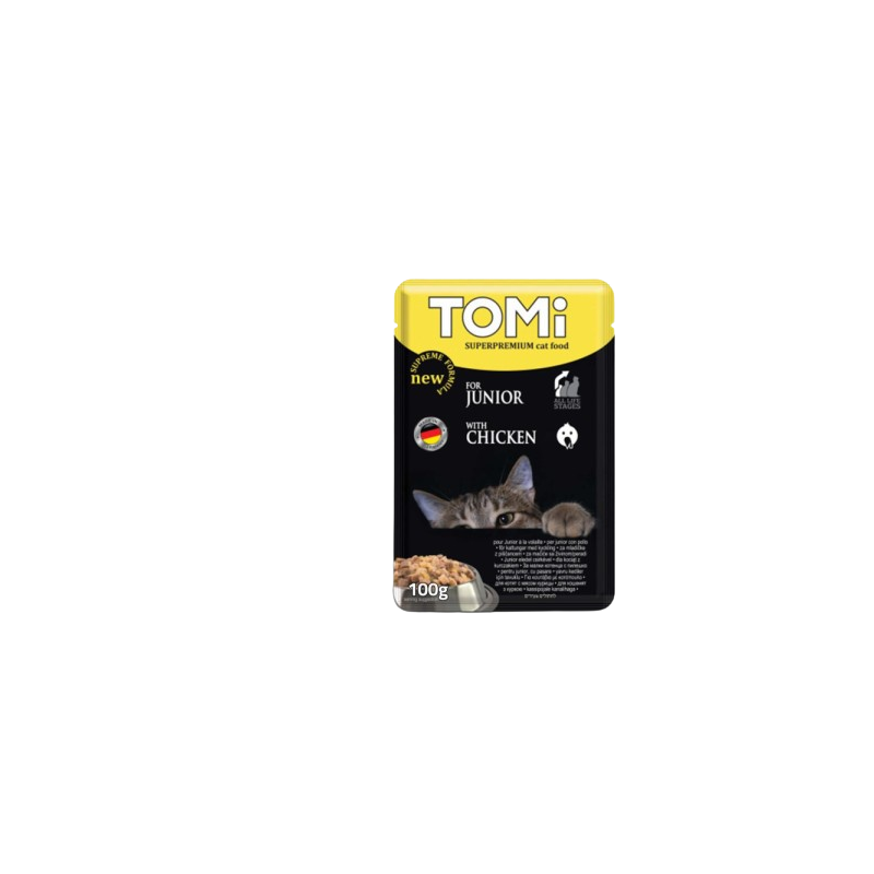 Tomi pochon chaton 100 g au poulet