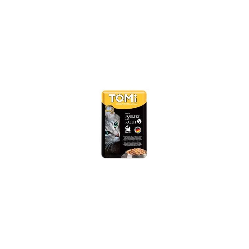 Tomi chat pochon 100 g au poulet et lapin