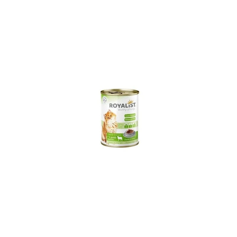 Royalist sauce l agneau pour chat 400 g