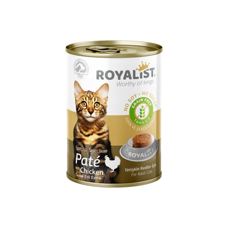 Royalist Pate chat au poulet 400 g
