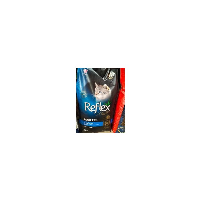 Reflex croquettes chat sterilise au saumon 10 kg