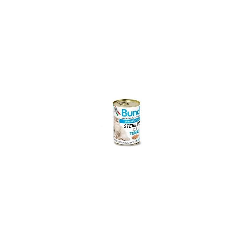 Boite Bundy chat sterilise pate au thon 400 g