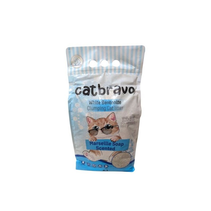 Catabravo Litire agglomerante 5 L savon de Marseille