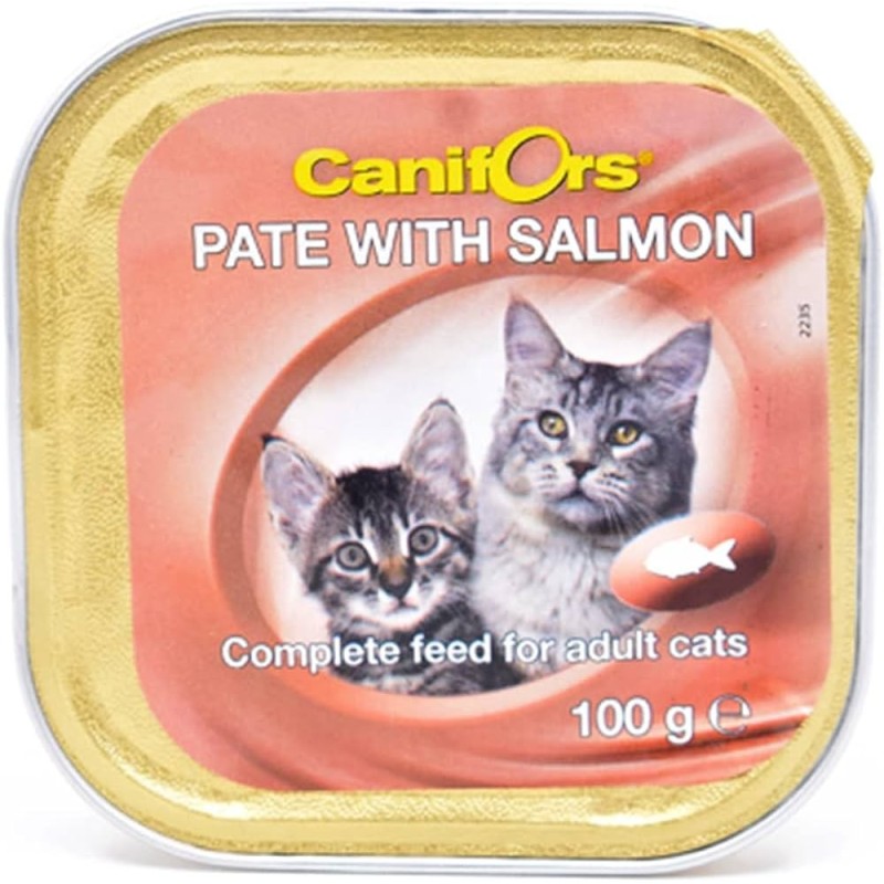 Canifors Pate chat au saumon 100 g
