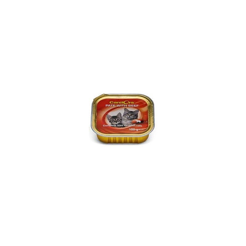 Canifors Pate chat au bouf 100 g