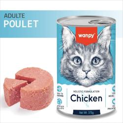 WANPY CHAT AU POULET 375 G