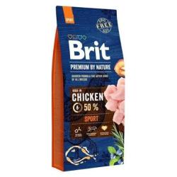 BRIT PREMIUM ADULTE SPORT AU POULET 15 KG