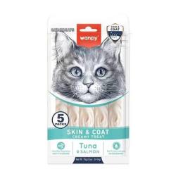 WANPY FRIANDISES CHAT SKIN et COAT 5*14 G