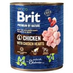 BRIT PREMIUM BY NATURE POULET ET COEUR 800 G