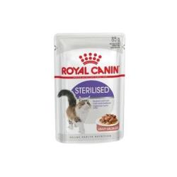 ROYAL CANIN CHAT STERILISED POCHON EN SAUCE 12*85G
