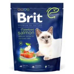BRIT PREMIUM BY NATURE CAT SAUMON  STERILISE 1.5 KG