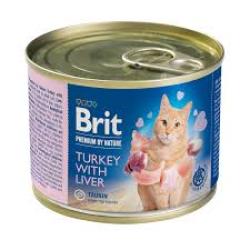 BRIT PREMIUM BY NATURE BOITE DINDE ET FOIE 200 G
