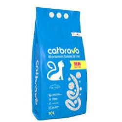 CATBRAVO LITIERE AGGLOMERANTE 10 Lagglomerante  10 L SAVON DE MARSEILLE