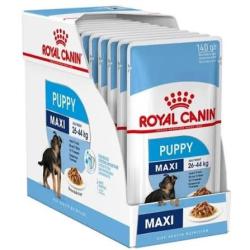 ROYAL CANIN PUPPY MAXI POCHON EN SAUCE 10*140G
