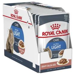 ROYAL CANIN CHAT POCHON CARE LIGHT WEIGHT EN SAUCE 12*85G