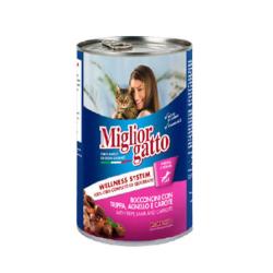 MIGLIOR GATTO paté à l'agneau et foie 405 g