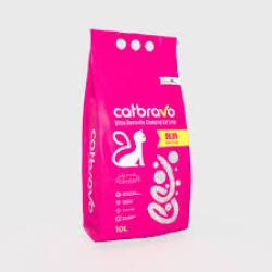 CATBRAVO LITIERE CHAT AGGLOMERANTE 10 L BABY POWDER