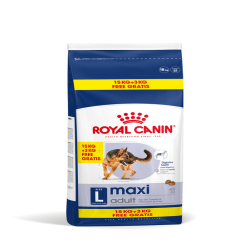 ROYAL CANIN MAXI ADULT LARGE 15KG 3KG GRATUIT