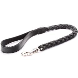 LAISSE CHIEN TRESSE CUIR
