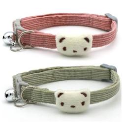 COLLIER CHAT AVEC PELUCHE