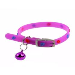 COLLIER CHAT EN SILICONE