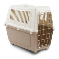 CAGE DE TRANSPORT BIEGE-VERT-MAUVE 60