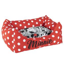 PANIER CHAT MINNIE ROUGE