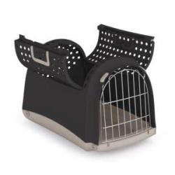CAGE DE TRANSPORT LINUS CABRIO IMAC NOIRE
