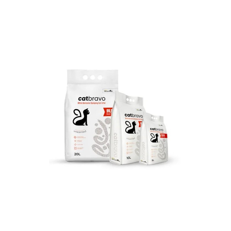 CATBRAVO LITIERE NATUREL 20 L