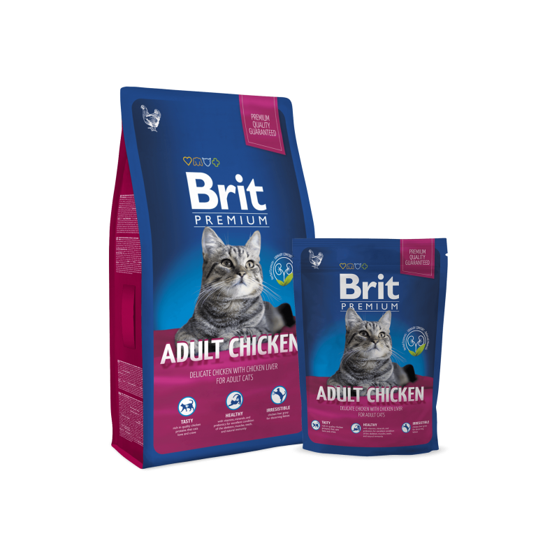 Brit Premium ADULT CHICKEN chat 1.5 kg